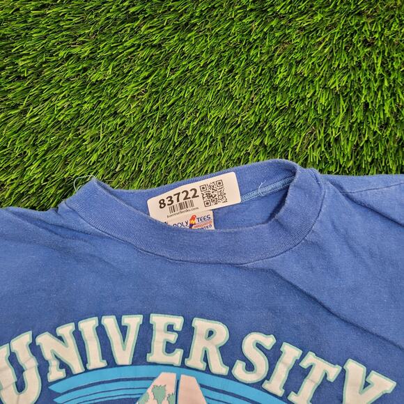 Vintage 1993 University Las-Vegas Shirt Womens XL 21x23 Blue - Picture 6 of 12